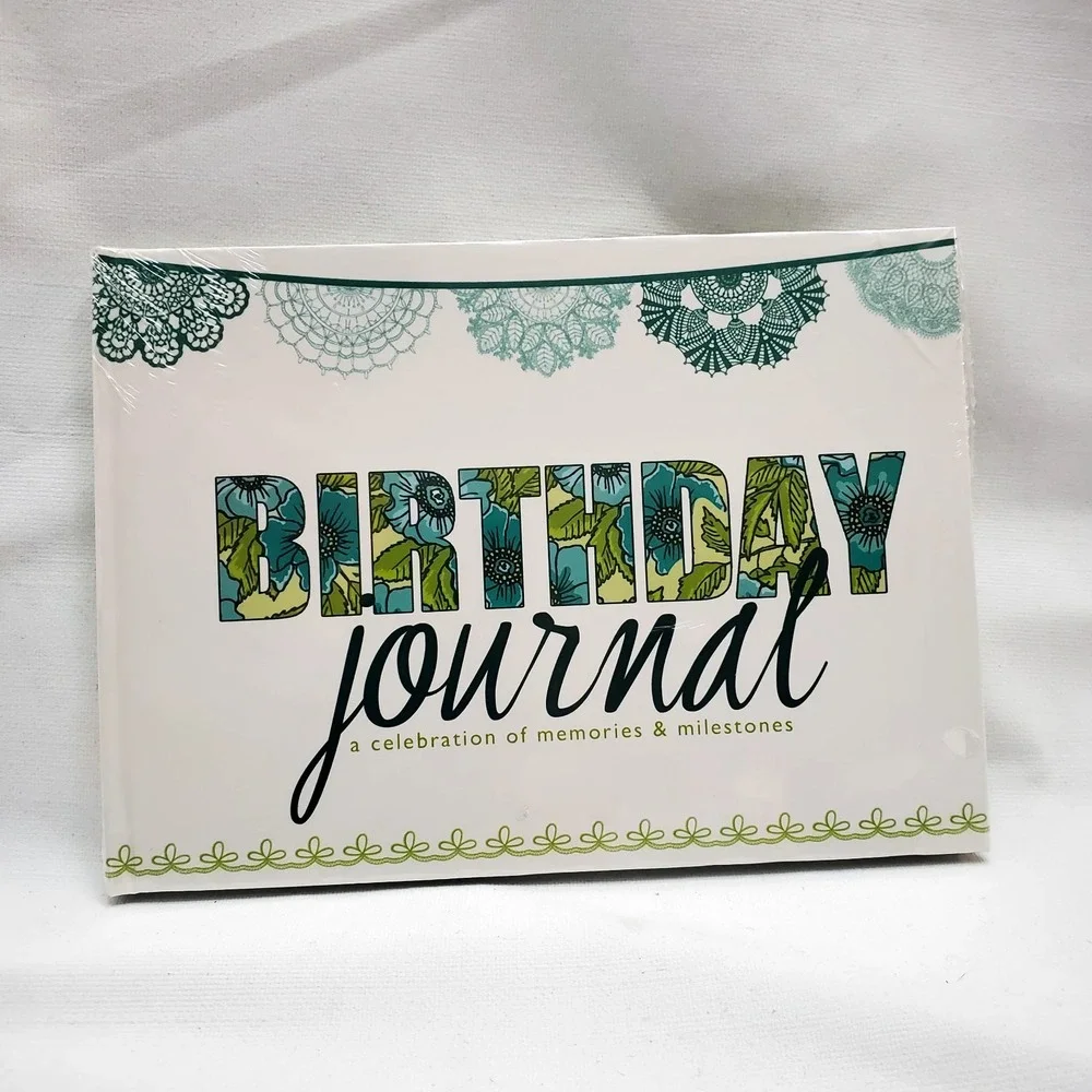Mary Square ♡ Birthday‎ Memories Journal ♡ Milestones & Memories ♡ NEW & SEALED!